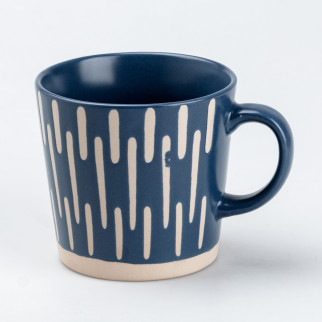 Чашка керамічна 350 мл для чаю чи кави Синя - Інтернет-магазин спільних покупок ToGether
