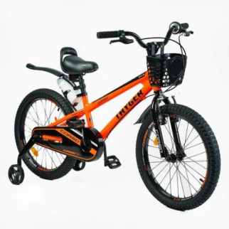 Велосипед 2-х колісний 20" "CORSO" TG-24533 "TAYGER" (1) алюмінієва рама, ручне гальмо, дод. колеса, дзвоник, пляшечка, зібран на 85 - Інтернет-магазин спільних покупок ToGether