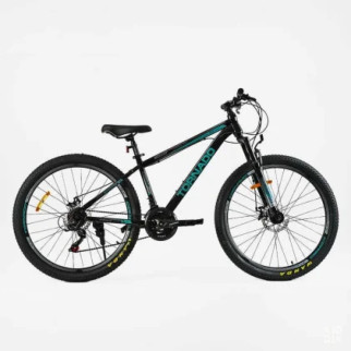 Велосипед Спортивний Corso 27.5 дюймів «TORNADO» TR-27117 (1) рама сталева 15.5, перемикачі Shimano, 21 швидкість, зібраний на 75 - Інтернет-магазин спільних покупок ToGether