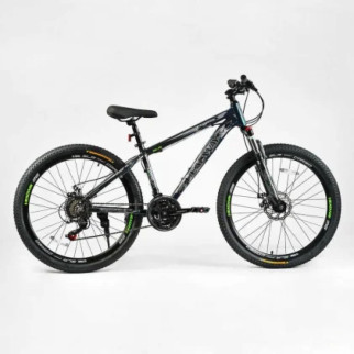 Велосипед Спортивний CORSO «HEADWAY» 26" дюймів HW-26566 (1) рама алюмінієва 15, обладнання Shimano 21 швидкість, зібраний на 75 - Інтернет-магазин спільних покупок ToGether