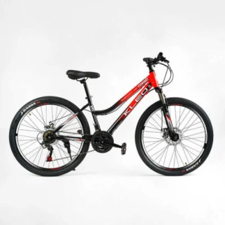 Велосипед Спортивний Corso «KLEO» 26" дюймів KL-26659 (1) рама сталева 15, перемикачі Saiguan, 21 швидкість, зібран на 75 - Інтернет-магазин спільних покупок ToGether