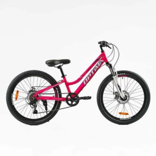 Велосипед Спортивний Corso «OPTIMA» 24" дюйми TM-24936 (1) рама алюмінієва 11'', обладнання Shimano RevoShift 7 швидкістей, зібраний на 75 - Інтернет-магазин спільних покупок ToGether