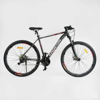 Велосипед Спортивний Corso "Kingston" 29" KN-29125 (1) рама алюмінієва 21, обладнання L-TWOO 27 швидкостей, зібраний на 75 - Інтернет-магазин спільних покупок ToGether