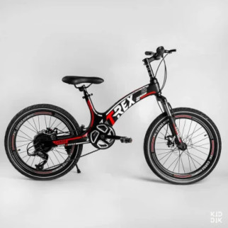 Дитячий спортивний велосипед 20 '' CORSO «T-REX» 41777 (1) магнієва рама, обладнання MicroShift, 7 швидкостей, зібраний на 75 - Інтернет-магазин спільних покупок ToGether