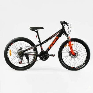 Велосипед Спортивний Corso 24" дюйми «Fenix» FX-24365 (1) рама алюмінієва 11, обладнання Saiguan 21 швидкість, зібран на 75 - Інтернет-магазин спільних покупок ToGether