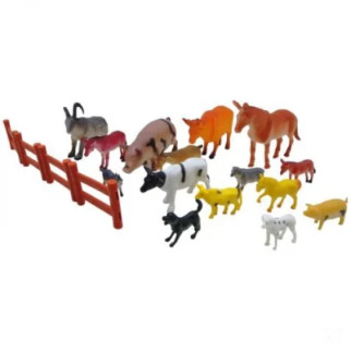 Набір фігурок "Свійські тварини", 15 шт - Інтернет-магазин спільних покупок ToGether