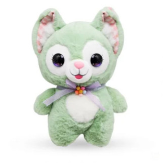Мяка іграшка "Котик" 23 см, зелений - Інтернет-магазин спільних покупок ToGether