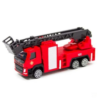Металева машинка "Volvo Пожежна машина" (з краном) - Інтернет-магазин спільних покупок ToGether