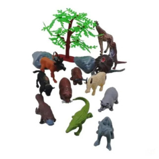 Набір фігурок тварин "Wild life" в тубусі - Інтернет-магазин спільних покупок ToGether