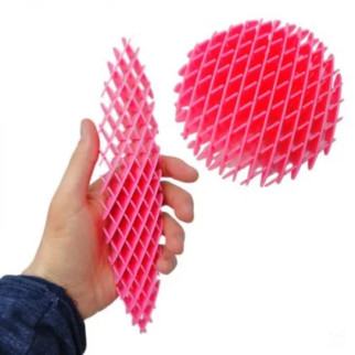 Іграшка-антистрес "Губка для рук: Fidget Worm" (рожева) - Інтернет-магазин спільних покупок ToGether