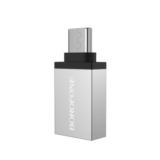 Адаптер BOROFONE BV3 adapter USB-A to USB-C aka Type-C converter, OTG support, USB 3.0 (BV3) - Інтернет-магазин спільних покупок ToGether