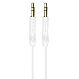 Аудiо-кабель BOROFONE BL16 Clear sound AUX audio cable White (BL16W) - Інтернет-магазин спільних покупок ToGether