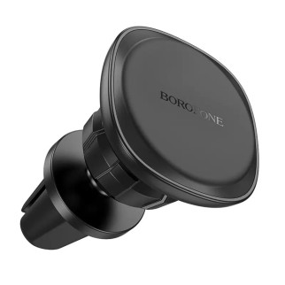 Тримач для мобільного BOROFONE BH102 Cloud magnetic car holder(air outlet) Black (6941991108020) - Інтернет-магазин спільних покупок ToGether