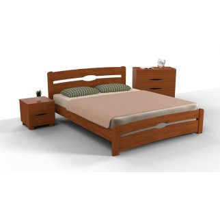 Ліжко Кароліна з ізножьем  900*2000 св.горіх - Інтернет-магазин спільних покупок ToGether
