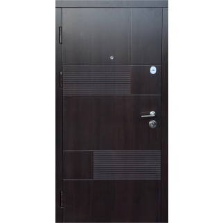 Двері Ф3 Каліфорнія метал 2050*860 ліві венге - Інтернет-магазин спільних покупок ToGether