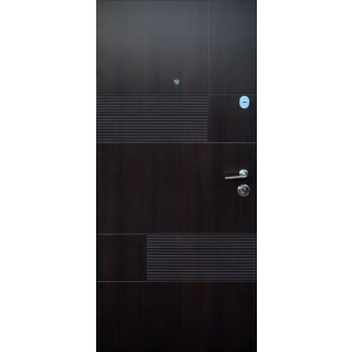 Двері Ф3 Каліфорнія метал 2050*960 праві венге - Інтернет-магазин спільних покупок ToGether