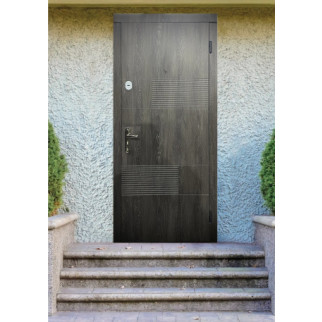 Двері Ф1 Каліфорнія метал 2050*860 ліві дуб шато - Інтернет-магазин спільних покупок ToGether
