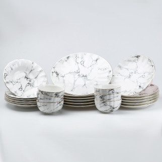 Столовий сервіз тарілок 24 штуки керамічних на 6 персон - Інтернет-магазин спільних покупок ToGether