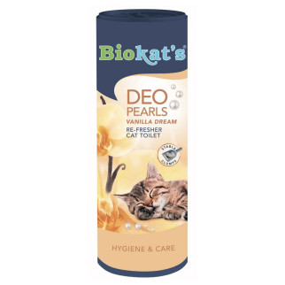 Дезодорант для туалету котячого Biocat's DEO Pearls Vanilla Dream з ароматом ванілі 700 гр - Інтернет-магазин спільних покупок ToGether