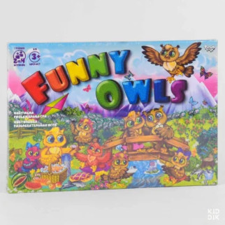 гр Настільна розважальна гра "Funny Owls" DTG98 (20) "Danko Toys", ОПИС УКР/РОС. МОВАМИ - Інтернет-магазин спільних покупок ToGether