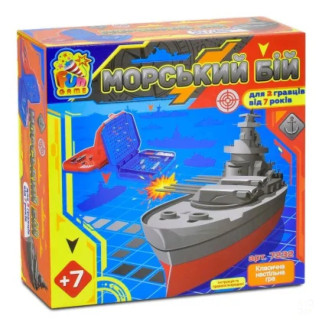 гр Настільна гра "Морський Бій" 7232 (12) "4FUN Game Club", в коробці - Інтернет-магазин спільних покупок ToGether