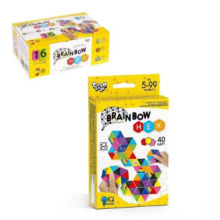гр Настільна розважальна гра "Brainbow HEX" G-BRH-01-01 (32) "Danko Toys", ОПИС УКР/РОС. МОВАМИ - Інтернет-магазин спільних покупок ToGether