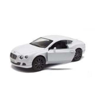 Машинка KINSMART "Bentley Continental GT" (біла) - Інтернет-магазин спільних покупок ToGether