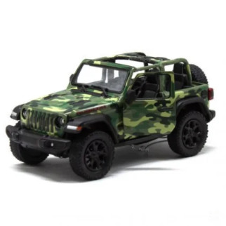 Машинка KINSMART "Jeep Wrangler camo edition" (зелений) - Інтернет-магазин спільних покупок ToGether