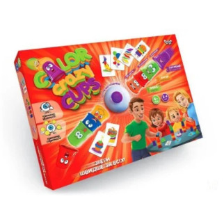 Настільна розважальна гра "Color Crazy Cups", укр - Інтернет-магазин спільних покупок ToGether