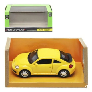 Машина металева "Volkswagen Beetle" із серії "Автопром" (жовта) - Інтернет-магазин спільних покупок ToGether
