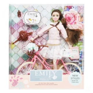 Лялька "Emily" з велосипедом - Інтернет-магазин спільних покупок ToGether
