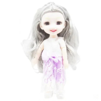 Лялька "Модна дівчина", срібна - Інтернет-магазин спільних покупок ToGether