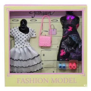 Ляльковий набір 2 сукні, сумочка, взуття Вид 1 - Інтернет-магазин спільних покупок ToGether