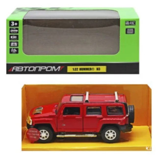 Машинка металева "Hummer H3" із серії "Автопром" (червона) - Інтернет-магазин спільних покупок ToGether