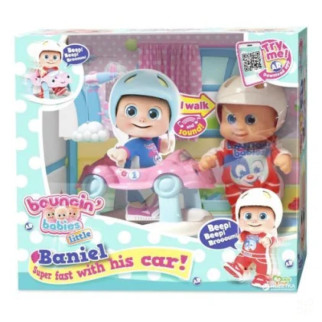 Маленька лялька-пупс "Bouncin Babies Baniel little" з ходунками - Інтернет-магазин спільних покупок ToGether