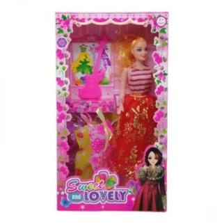 Лялька "Sweet and lovely", червона спідниця - Інтернет-магазин спільних покупок ToGether