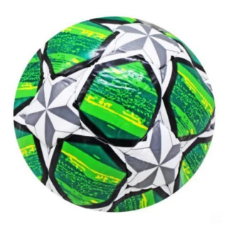 Мяч футбольний 5 "Stars", зелений - Інтернет-магазин спільних покупок ToGether