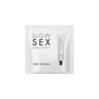 Пробник Bijoux Indiscrets Sachette Oral Sex Balm - SLOW SEX (2 мл) - Інтернет-магазин спільних покупок ToGether