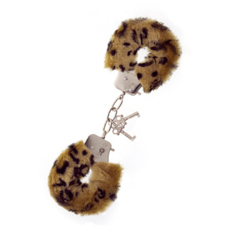 Наручники, Metal Handcuff with Plush, LEOPARD - Інтернет-магазин спільних покупок ToGether