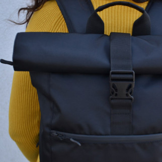 Рюкзак тактичний із тканини з однією клямкою. KQ-540 Колір: чорний - Інтернет-магазин спільних покупок ToGether