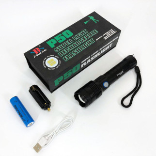 Ліхтарик ручний Bailong X-Balog BL-B99-P50, ліхтар ручний тактичний, MN-503 водонепроникний ліхтар - Інтернет-магазин спільних покупок ToGether