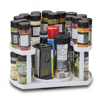 Спеціалістка Spice Spinner Two-Tiered Spice Organizer незамінна помічниця VF-565 в будинку - Інтернет-магазин спільних покупок ToGether