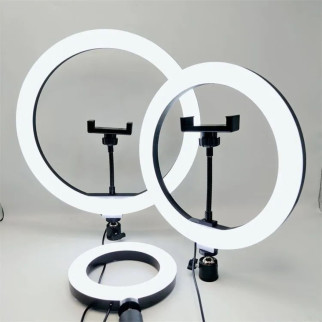 Селф лампа 30 см, Кільцева світлодіодна LED лампа, Кільцева лампа HL-343 для блогерів - Інтернет-магазин спільних покупок ToGether