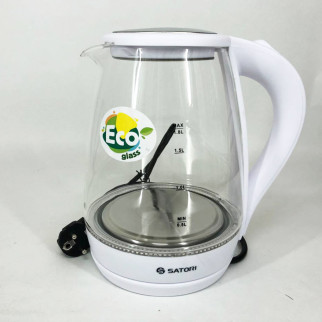 Електронний чайник Satori SGK-4105-WT 1,8 л, Безшумний чайник, LD-702 Чайник електро - Інтернет-магазин спільних покупок ToGether