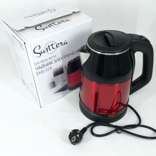 Безшумний чайник Suntera EKB-326R червоний Хороший електричний чайник KX-911 Чайник електро - Інтернет-магазин спільних покупок ToGether