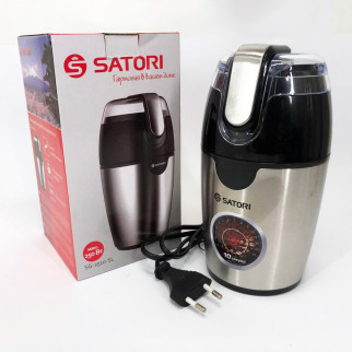 Ручна кавомолка SATORI SG-2510-SL / Електро кавомолка / SK-418 Маленька кавомолка - Інтернет-магазин спільних покупок ToGether