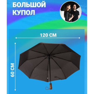 Парасолька преміум - Автоматична, чоловіча укріплена парасолька з LK-655 дерев'яною ручкою. - Інтернет-магазин спільних покупок ToGether