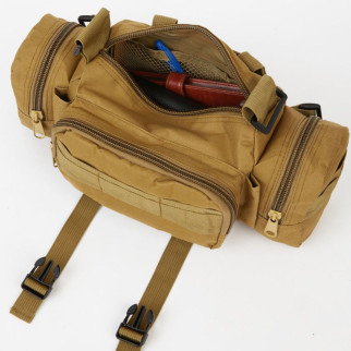 Сумка - підсумк тактична поясна Tactical військова, сумка нагрудна з ременем на плече 5 PW-349 літрів кордура - Інтернет-магазин спільних покупок ToGether