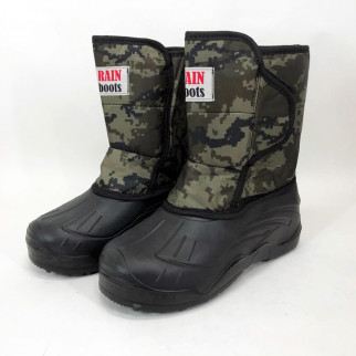 Утеплені чоботи гумові осінні Розмір 42, Спеціальне чоловіче зимове взуття, PT-956 Чоловічі черевики - Інтернет-магазин спільних покупок ToGether