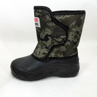 Гумові чоботи для сльоти Розмір 43 (27см), Зимові чоловічі черевики на хутрі, Черевики чоловічі IY-946 для роботи - Інтернет-магазин спільних покупок ToGether